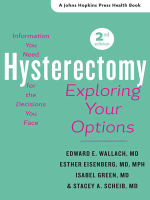cover image of Hysterectomy